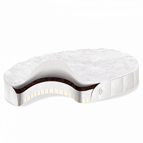 Матрас BabySleep Nido Magia Latex Lana, размер 75 х 75 см. (Babysleep, 00-0014694 _75 х 75)